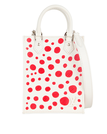 X Kusama Infinity Dots Petit Sac Plat, front view